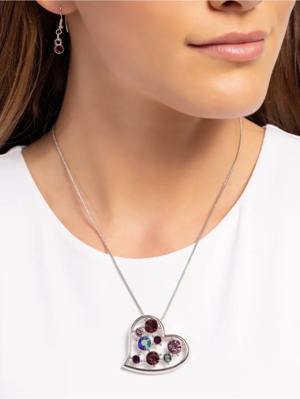 💜Paparazzi Romantic Recognition Purple Necklace 💜
